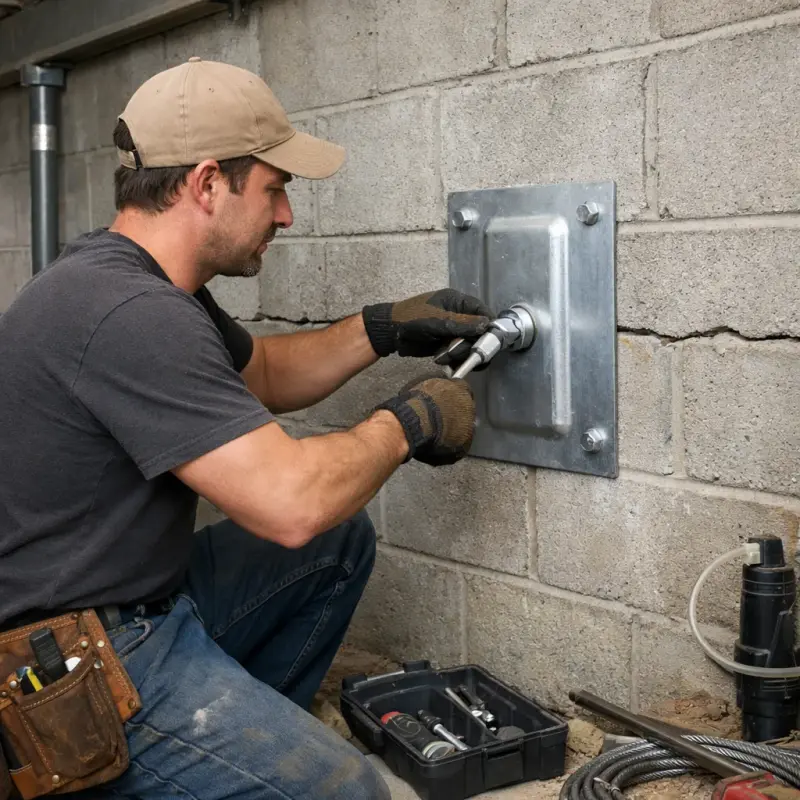Bowing Wall Repair Mt. Juliet