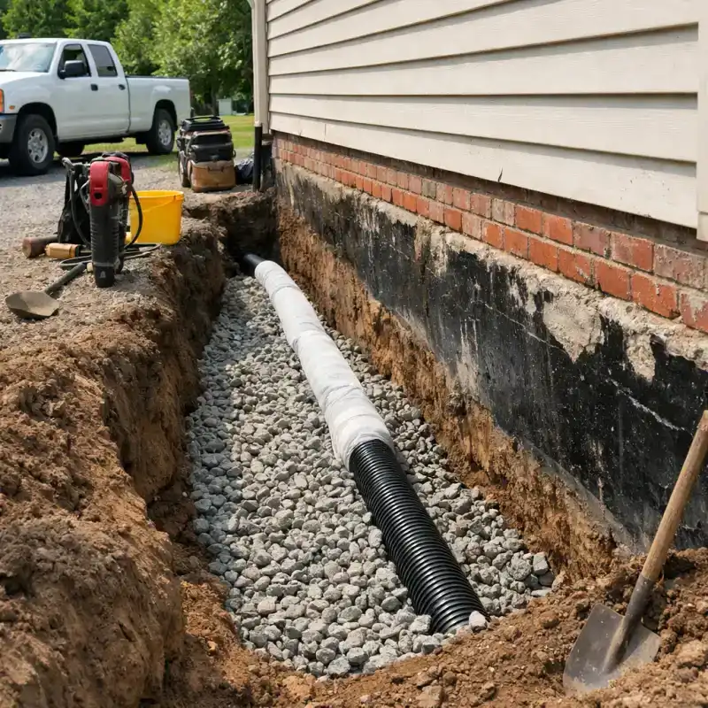 French Drain Mt. Juliet